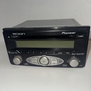 2006-2007 Scion AM FM XM Radio Mp3 Single Disc CD 0860021802 Pioneer Toyota